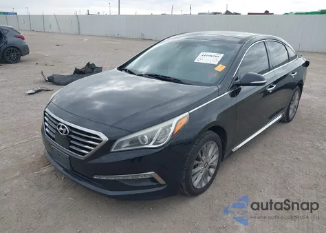 2015 Hyundai Sonata Limited from USA, damaged, VIN 5NPE34AF4FH044599